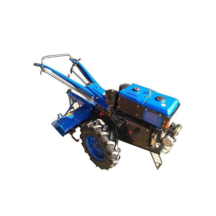 Mesin Ladang Terlaris Dua Roda Tangan Dipegang Traktor Berjalan Berjalan Di Belakang Traktor Dengan Tiller Kuasa Untuk Penanam